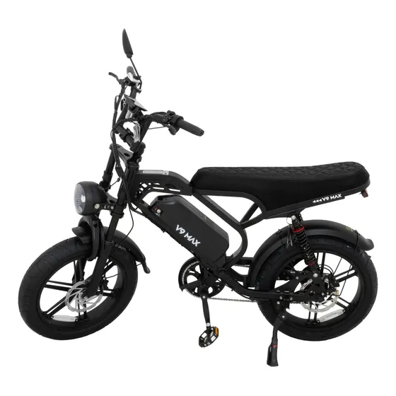 Bicicleta Bike Eletrica V9 Max 1000w 32km Auto Propelido Nfc