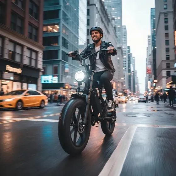 Bicicleta Eletrica 1000w 48v Lítio 70km V8