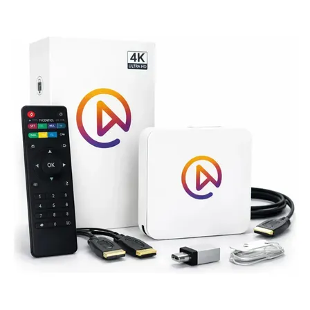 Tv Box Uni V10 4k Versao Preto 2027 Padrão Lançamento