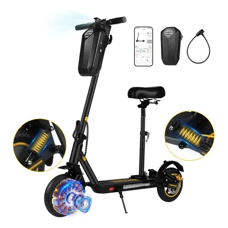 Patinete Elétrico Adulto 800w 40km/h 45km Bluetooth App
