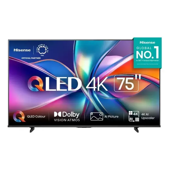 Smart Tv 4k 75 Hisense Ultra Hd 75q6qv Qled Vidaa Dolby Visi