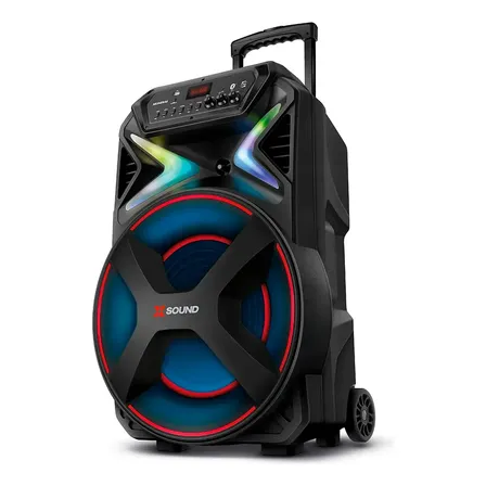 Caixa De Som Mondial Cm-1000n X-sound Amplificada 1000w Rms