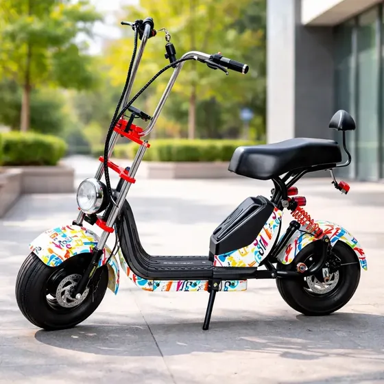 Moto Elétrica Scooter Bicicleta Elétrica 48v 1000w 32km/h Hl