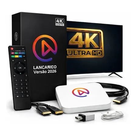 Tvbox Uni V10 4k Versao Branco 2027 Padrão Lançamento Preto
