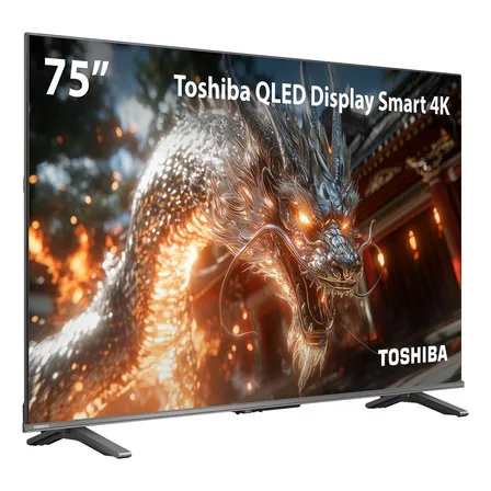 Smart Tv Qled 75 4k Toshiba Google Tv 4hdmi 2usb Wi-fi