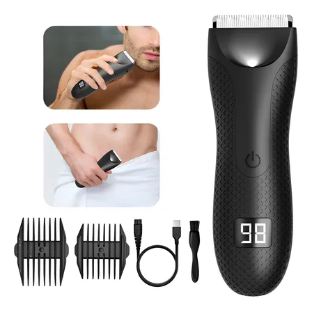 Removedor Eletrico Masculino Impermeavel Para Pelos Intimos