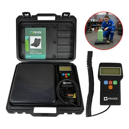 Balança Eletrônica Gás Refrigeração 100kg Com Fio Cs100 Ce10