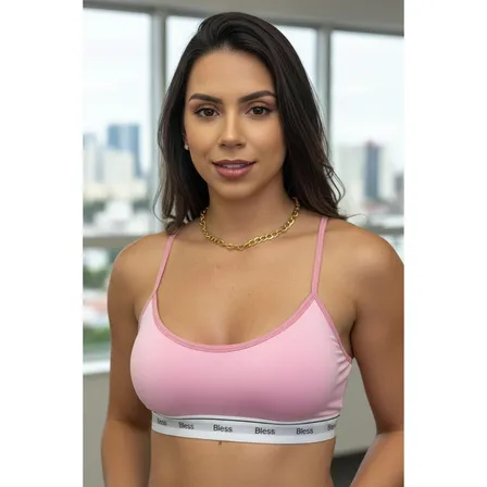 Kit Com 8 Top Alcinha Sem Bojo Conforto Dia A Dia E Academia