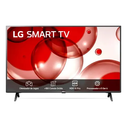 Smart Tv Lg 43'' Full Hd Led Smart Processador Ger6 Webos23
