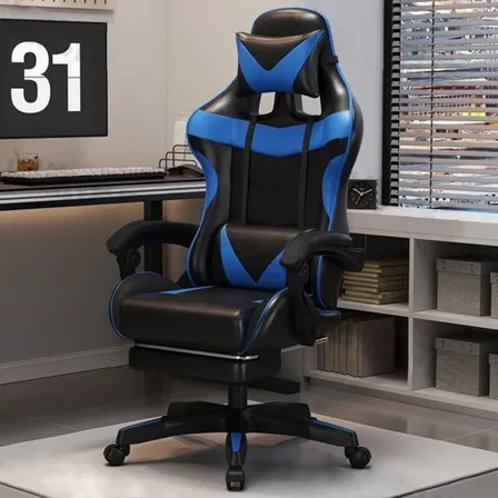 Cadeira De Escritório Gamer Ergonômica Estofado Profissional
