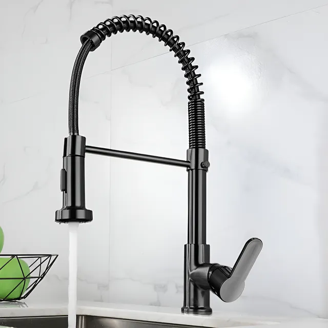 Torneira Cozinha Gourmet Bancada Flexível Monocomando Pia