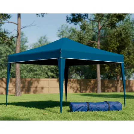 Tenda Gazebo 3x3 Aço Barraca Praia Sanfonada Articulada