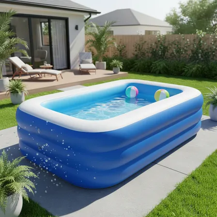 Piscina Inflável De Plástico Resistente Infantil Banheira