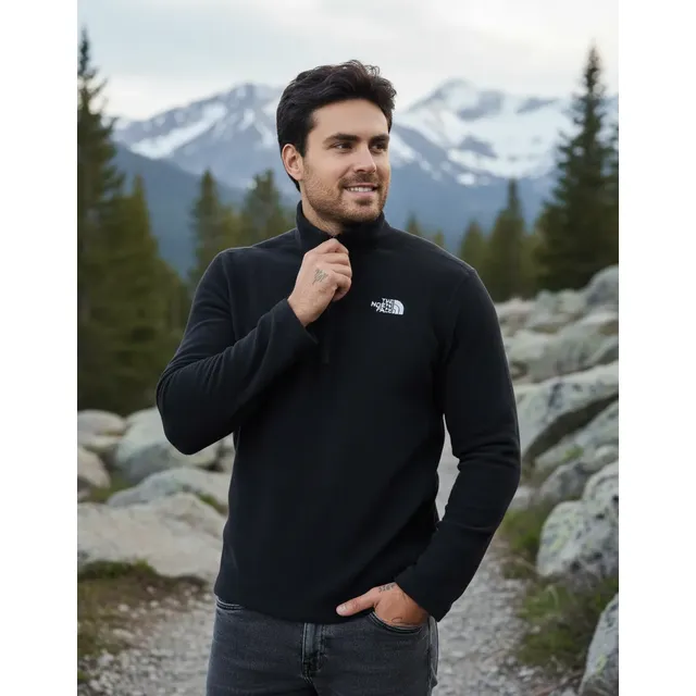 Fleece Masculino Glacier 1/4 The North Face