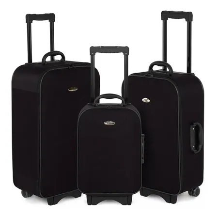 Kit 3 Malas De Viagem Resistente Mala P M G Padrão Anac