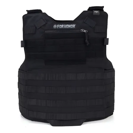 Capa De Colete Forhonor Preto Tático Com Bolso Airsoft Nf