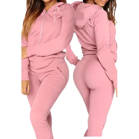 Moletom Feminino Blusa De Frio + Calça Conjunto Menor Preço