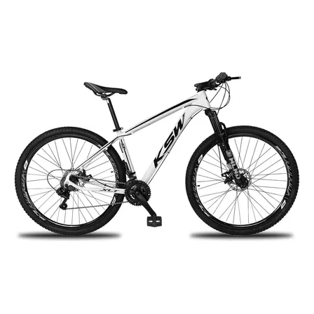 Bicicleta Aro 29 Ksw 24 Marchas Freios A Disco E Suspensão