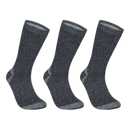 Kit 3 Pares De Meias Trekking Coolmax Cano Longo Selene 4025