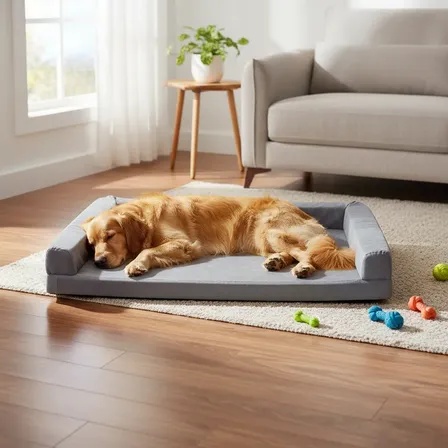 Cama Pet Sofá Gigante 120x80cm - Lavável E Confortável