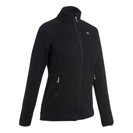 Blusa Fleece Feminina Com Ziper Mh120 Quechua