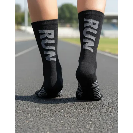 Meia Hupi Esportiva Corrida Anti Bolhas Cano Médio 1 Par