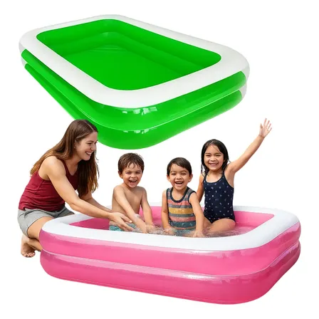 Piscina Inflável De Plástico Resistente Infantil Criança Box