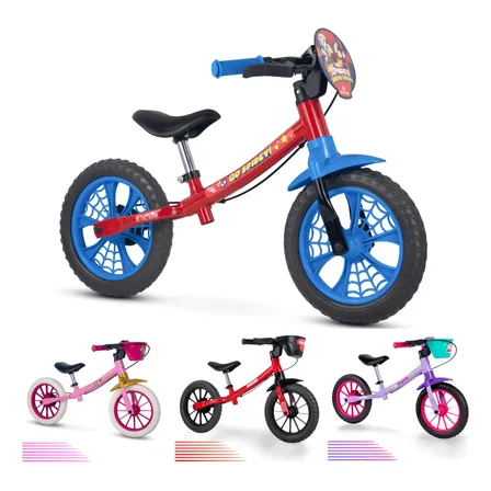 Bicicleta Sem Pedal De Equilibrio Infantil Balance - Nathor
