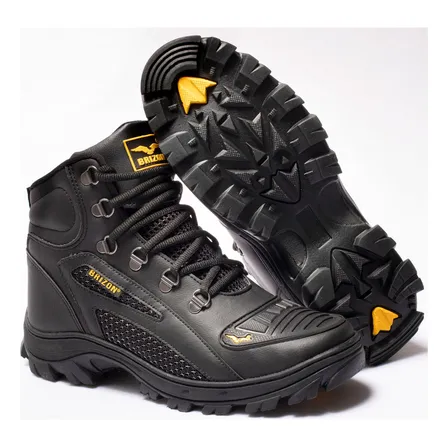 Bota Coturno Adventure Masculina Palmilha Em Gel Impermeável