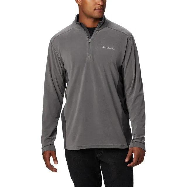 Blusão Fleece Columbia Klamath Range Ii Half Zip City Grey,
