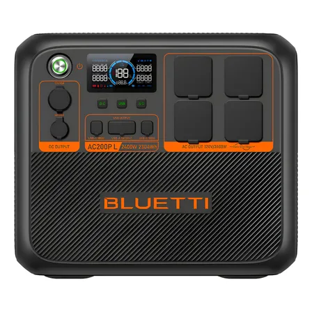 Estação Central Elétrica Bluetti Ac200pl 2.400w (2.304wh)