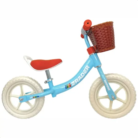 Bicicleta De Equlibrio Infantil Aro 12 Sem Pedal C/ Cestinha