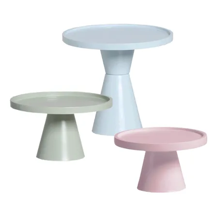 Kit3 Boleira Doceira Laqueada Mdf Decoração Festa Porta Doce