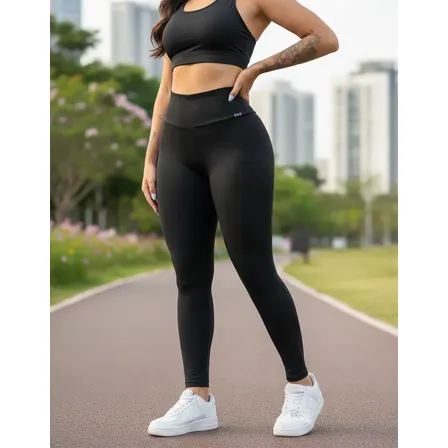 Calça Legging Gkd Cós Alto Academia Cintura Alta Esportiva