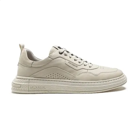 Tenis Masculino Democrata Denim Jake Creme 38 Br