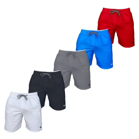 Kit 5 Bermudas Shorts Lisos Masculino Academia Fitnes Treino