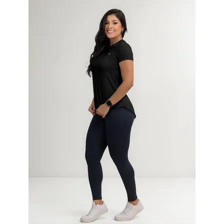 Camisetas Feminina Tapa Bumbum Proteção Uv Academia Treino