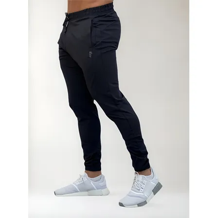 Calça Jogger Masculina Em Poliamida Com Bolsos Para Academia