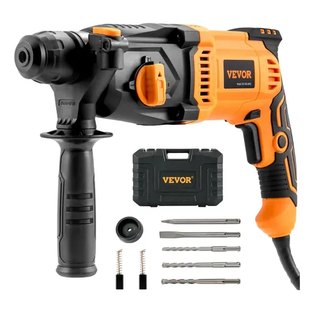 Furadeira Rotativa Vevor De 1 Polegada Sds-plus 8a 800w Para