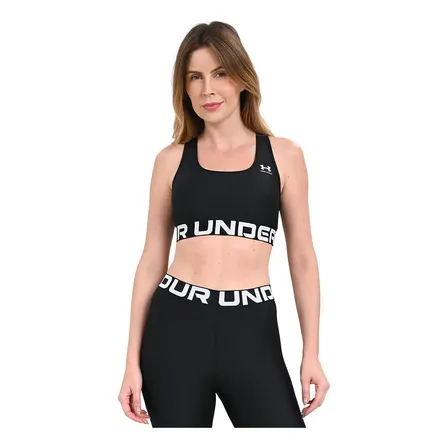 Top De Treino Feminino Under Armour Heatgear Authentics Mid