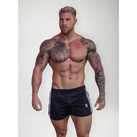 Short Masculino Pm Sports Power Life - Dry Fit Preto