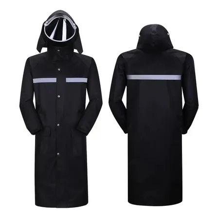 Capa De Chuva Para Moto/motoqueiro Com Faixa Multirreflexiva