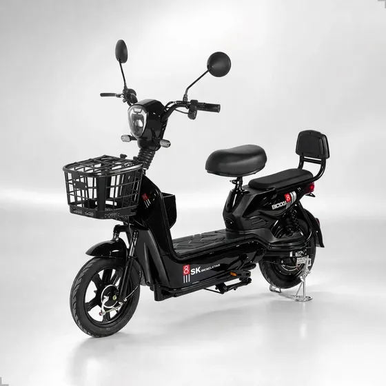 Bicicleta Elétrica 350w 48v Mobilidade Sem Cnh 2 Lugares