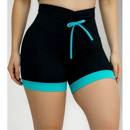 Short Feminino Academia Modelagem Perfeita Alta Qualidade