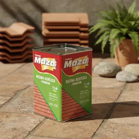 Resina Base D'água Multiuso Maza Premium Incolor 1 8 Lts
