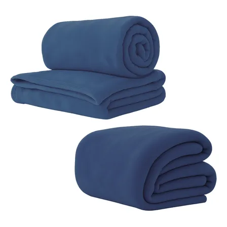 Cobertor Manta Casal Flecee Lisa 2,00 X 1,80 Mt Luxo Moderno
