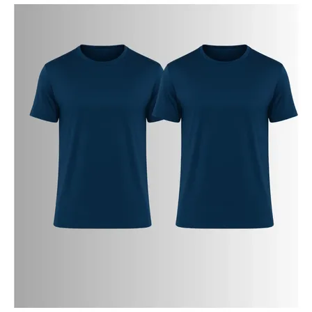 Kit 2 Camisa Básica Masculina Pv Slim Fit Blusa Premium Lisa