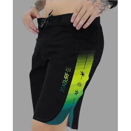 Bermuda Tactel Masculina Bolso Lateral Academia Fit Surf