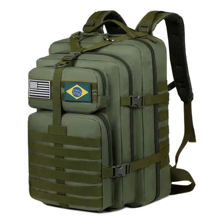 Mochila Tática Impermeável Militar Reforçada Grande 50litros