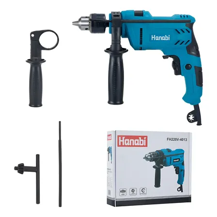 Furadeira De Impacto Eletrica Hanabi 500w Mandril 13mm